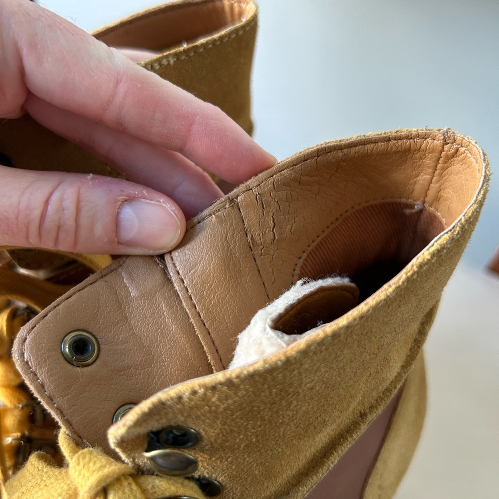 Frye & Co brown chunky boots - Picture 8 of 8